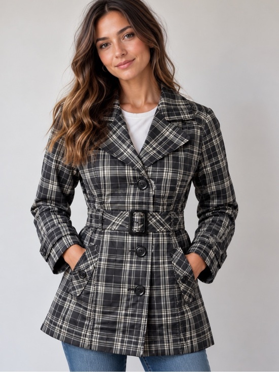 Reitmans Jackets & Blazers - Reitmans Plaid Lightweight Jacket – Size 11 | Preppy Chic | Classic Pattern |